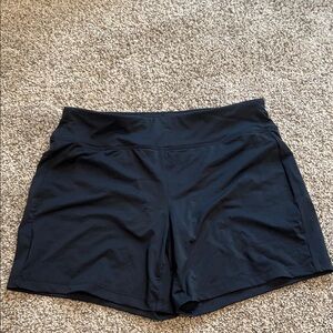 Duluth Trading Co Women's black Swim Shorts